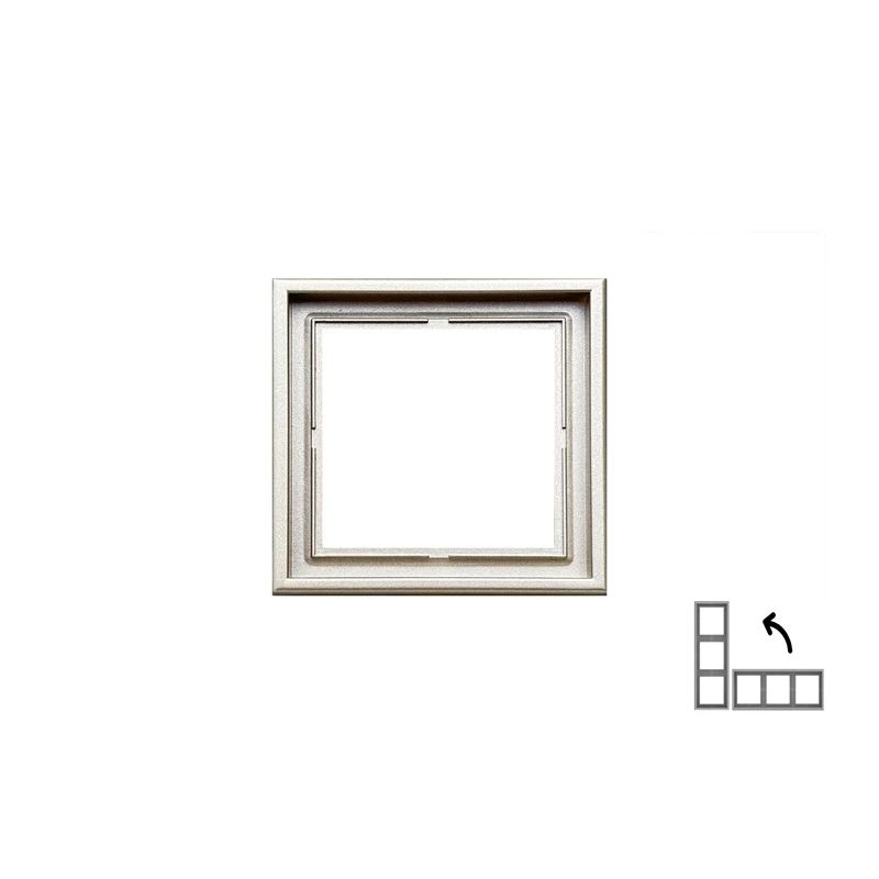 Vienīgais rāmis LIREGUS MODERN, šampanieša krāsā