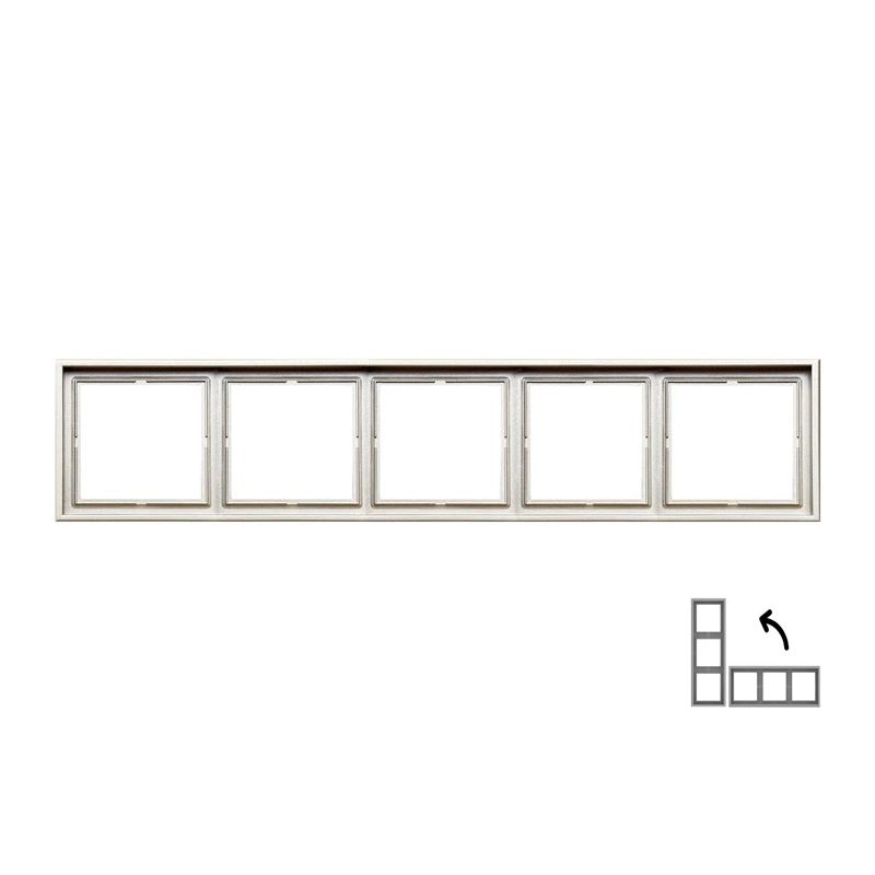 Piecvietīgs rāmis LIREGUS MODERN, šampanieša krāsā