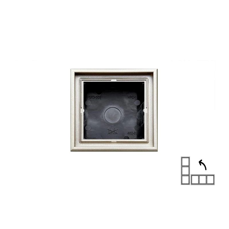 Virsmas montāžas rāmis LIREGUS MODERN, šampanietis