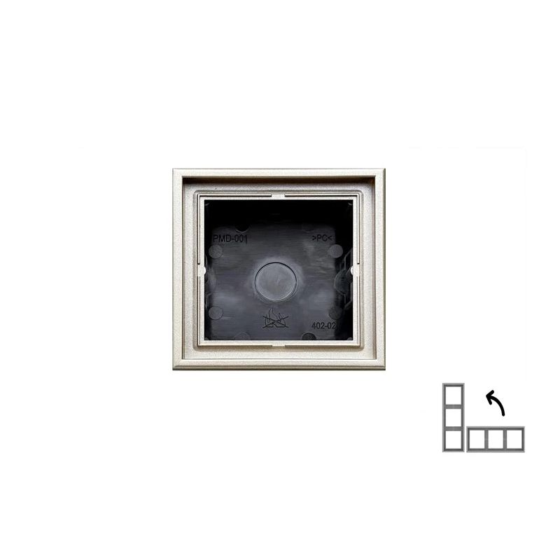 Virsmas montāžas rāmis LIREGUS MODERN, šampanietis