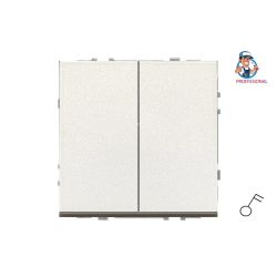 Slēdzis LIREGUS MODERN. 2kl.. mat. smilšu krāsā