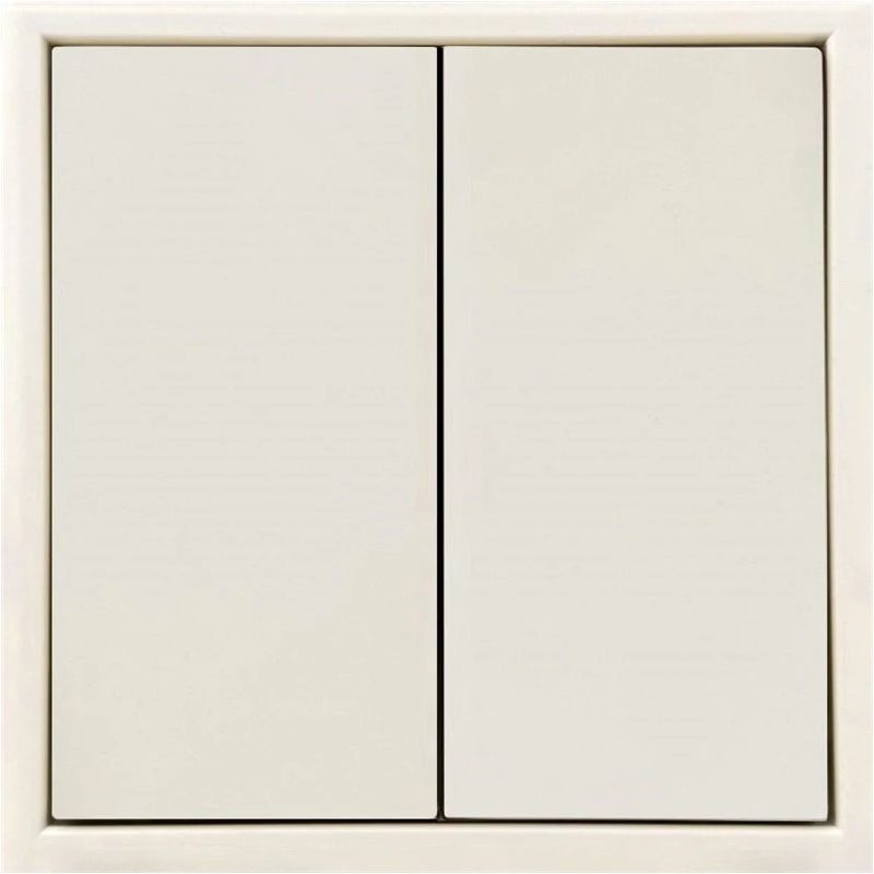 Impulsa slēdzis LIREGUS MODERN. 2kl..mat.smilšu krāsā