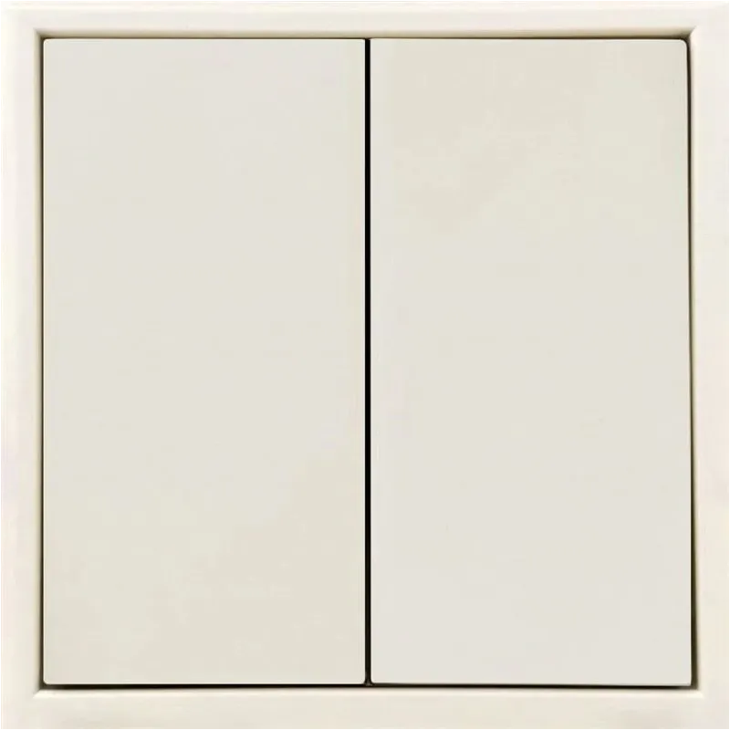 Pulsa slēdzis Liregus Modern, 2 kl, matēta smilšu