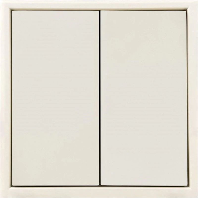 Impulsa slēdzis LIREGUS MODERN. 2kl..mat.smilšu krāsā