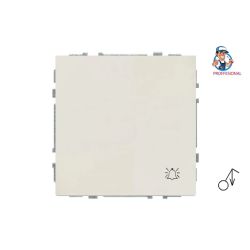 Zvana poga LIREGUS MODERN, matēta smilšu krāsa