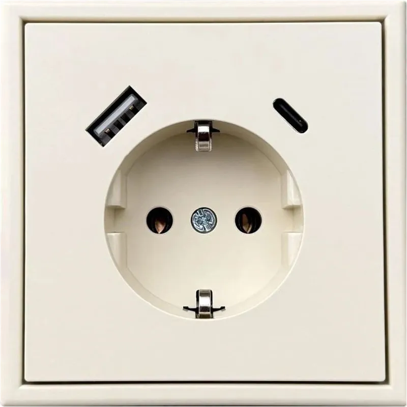 Kontaktligzda Liregus Modern IUK-3-01.M-SM, Iezemēta rozete, matēta smilšu