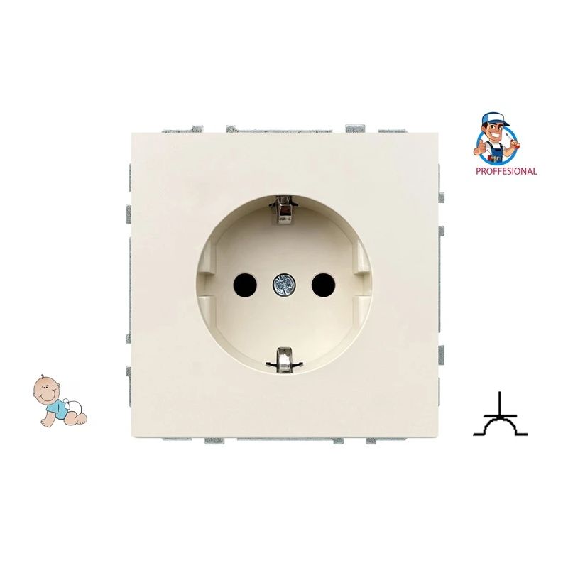 Kontaktdakša LIREGUS MODERN ar iegremdēšanu, matēta smilšu krāsa