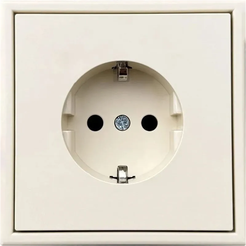 Kontaktligzda Liregus Modern IKL16-214-01.M-SM, Iezemēta rozete, matēta smilšu