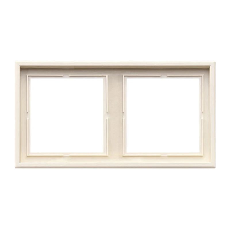 Divvietīgs rāmis LIREGUS MODERN, matēta smilšu krāsa