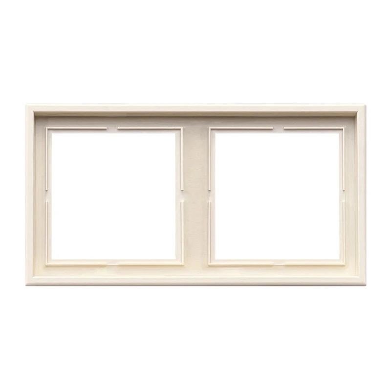 Divvietīgs rāmis LIREGUS MODERN, matēta smilšu krāsa