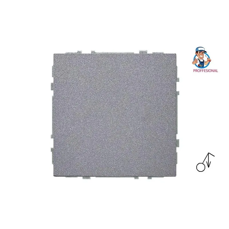 Pulsa slēdzis Liregus Modern, 1 kl, matēts melns