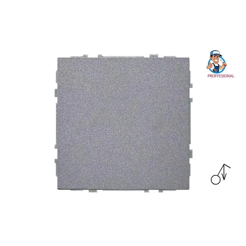 Pulsa slēdzis Liregus Modern, 1 kl, matēts melns