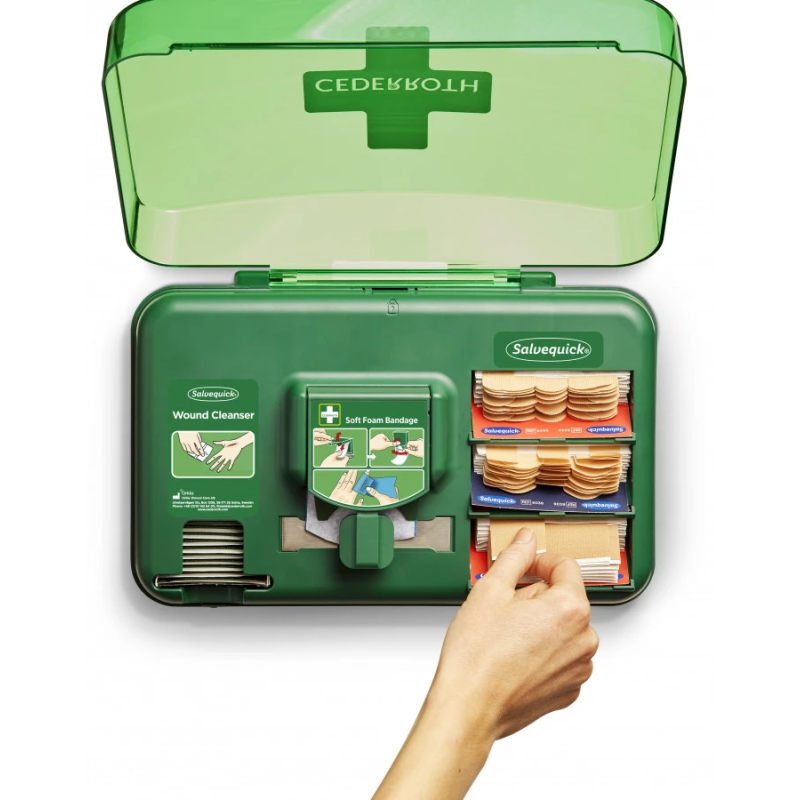 Brūču tīrīšanas līdzekļu komplekts, Cederroth