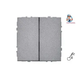 Impulsslüliti Liregus Modern, 2 sl., matt must