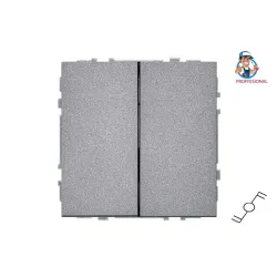 Переключатели Liregus Modern, 2 кл., матовый черный