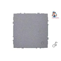 Zvana poga LIREGUS MODERN, matēta melna krāsa