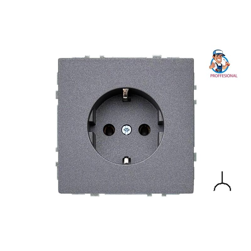 Kontaktdakša LIREGUS MODERN ar īz.. mat. melnā kr.