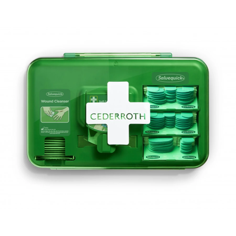 Brūču apkopes līdzekļu komplekts, zils, Cederroth