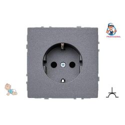 Kontaktdakša LIREGUS MODERN ar īe..mat.melna krāsa