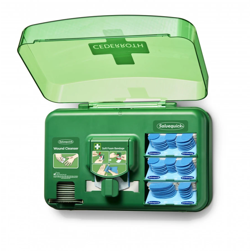 Brūču apkopes līdzekļu komplekts, zils, Cederroth