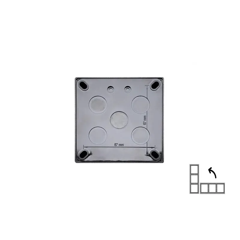 Rāmis Liregus Modern, matēts melns