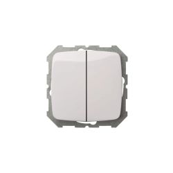 Slēdzis z-a ij5 10-004-01 1+1 balts