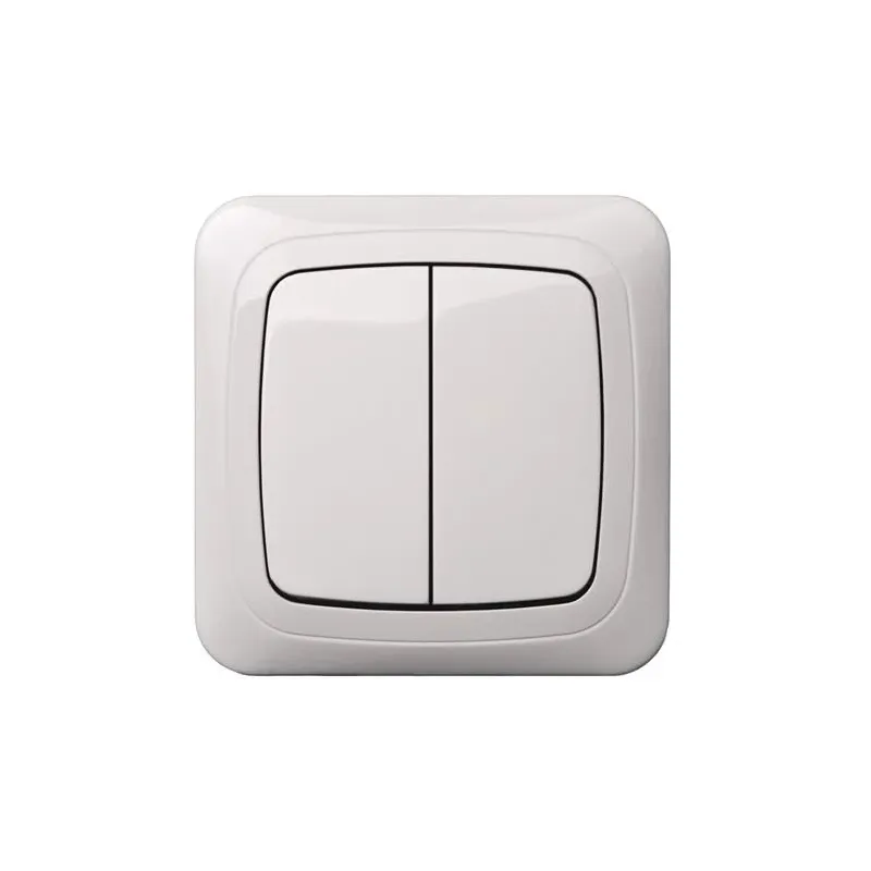 Slēdzis Liregus Alfa, 2 kl, balta