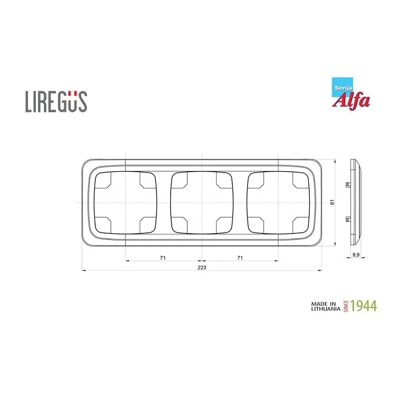 Rāmis 3PL Liregus Alfa, bēša