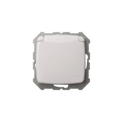 Kontaktdakša LIREGUS ALFA, balta krāsa, IP44