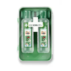 Eye Wash Cabinet small , 2 X 500ml ,, Cederroth