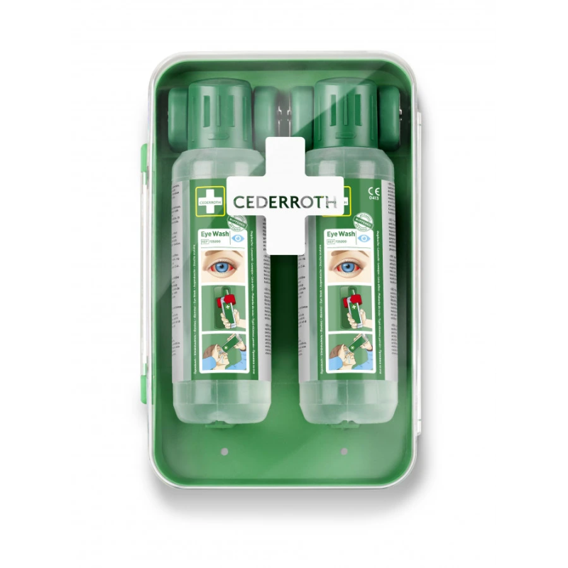 Acu skalošanas līdzekļu stends ,2x 500 ml,, Cederroth