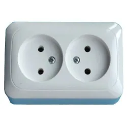 Kontaktligzda pkl10-009 alfa 2v balta