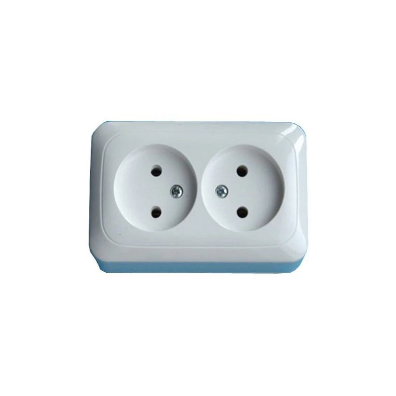 Kontaktligzda pkl10-009 alfa 2v balta