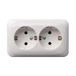 Kontaktligzda pkl16-005 alfa 2v balta