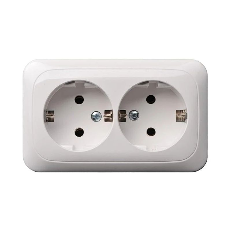 Kontaktligzda pkl16-005 alfa 2v balta