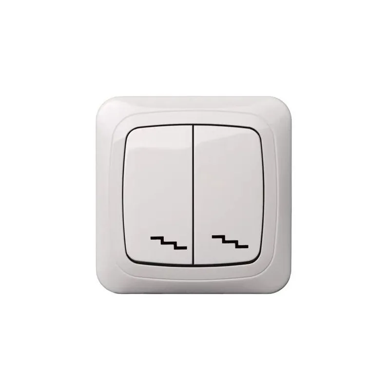 Pārslēgi Liregus Alfa, 2 kl, balta krās.