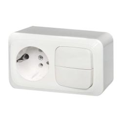 Kontaktligzdas un slēdža bloks pklj-002