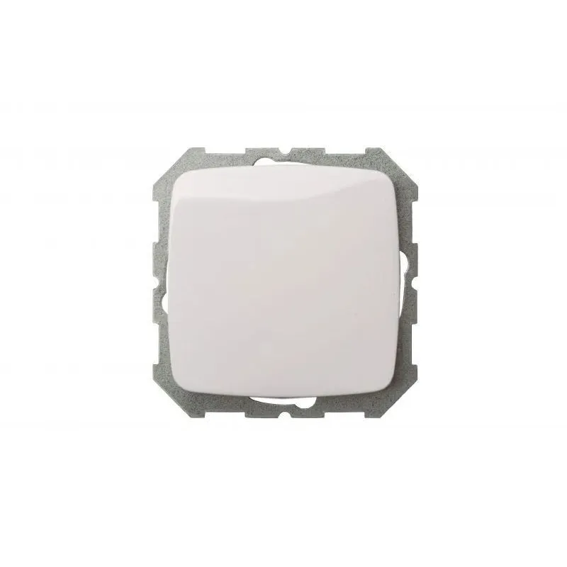 Slēdzis Liregus Alfa, 1 kl, balta krās.