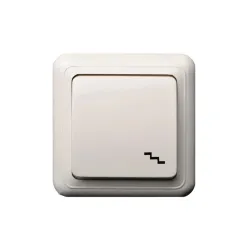 Выключатель Liregus Delta, 1 кл., белый цв.