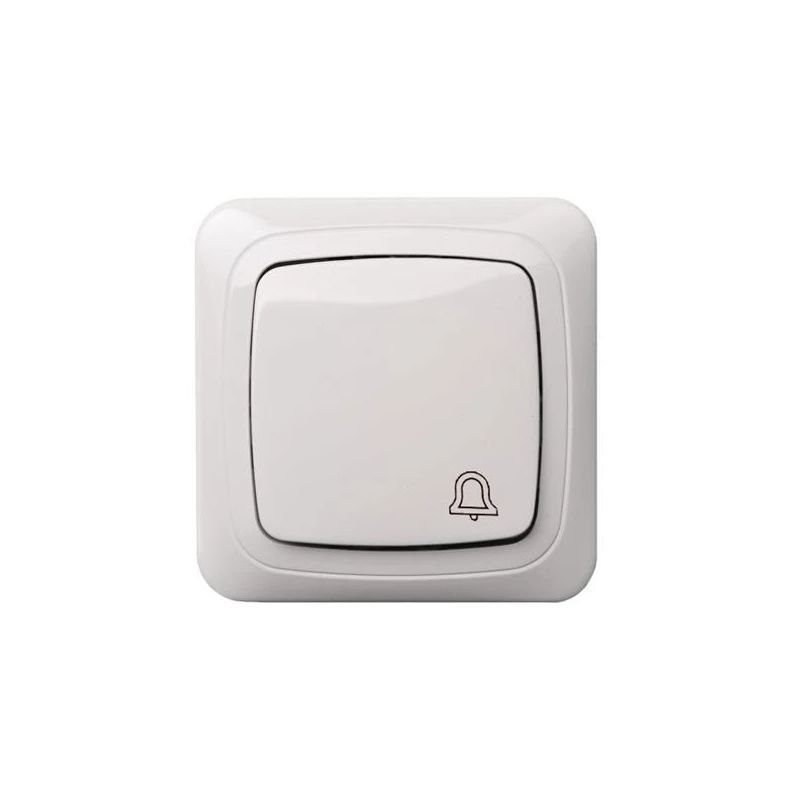 Zvana poga LIREGUS ALFA, balta krāsa, IP44