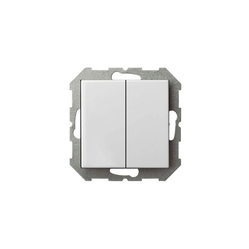 Slēdzis liregus epsilon 1+1 b-r balts