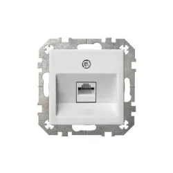 ПК розетка Liregus Epsilon, белый
