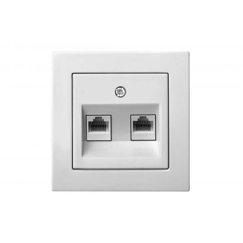 Datora kontaktligzda 2-viet. bez rāmja