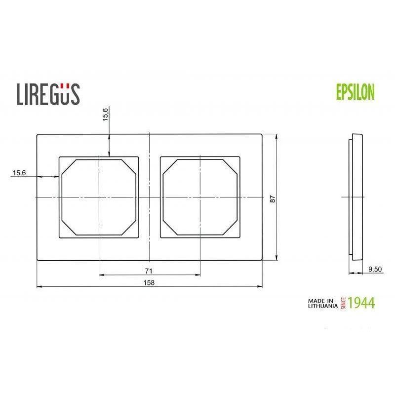 Rāmis liregus epsilon 2-viet. smilšu