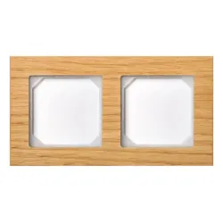 Двойная рамка Liregus Epsilon, дубовый