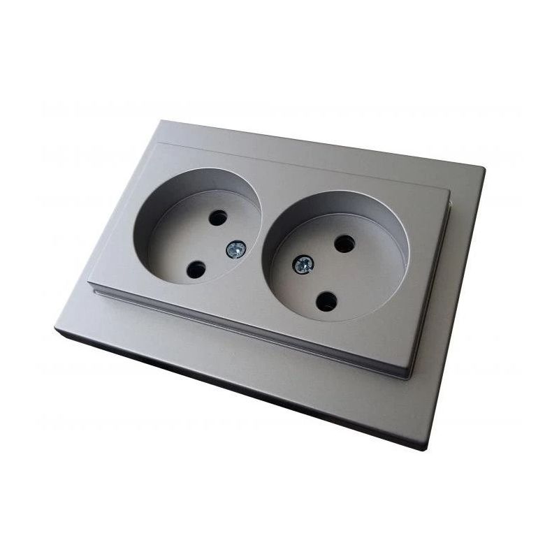 Rozete 2-vietīga b-z epsilon sudrabs