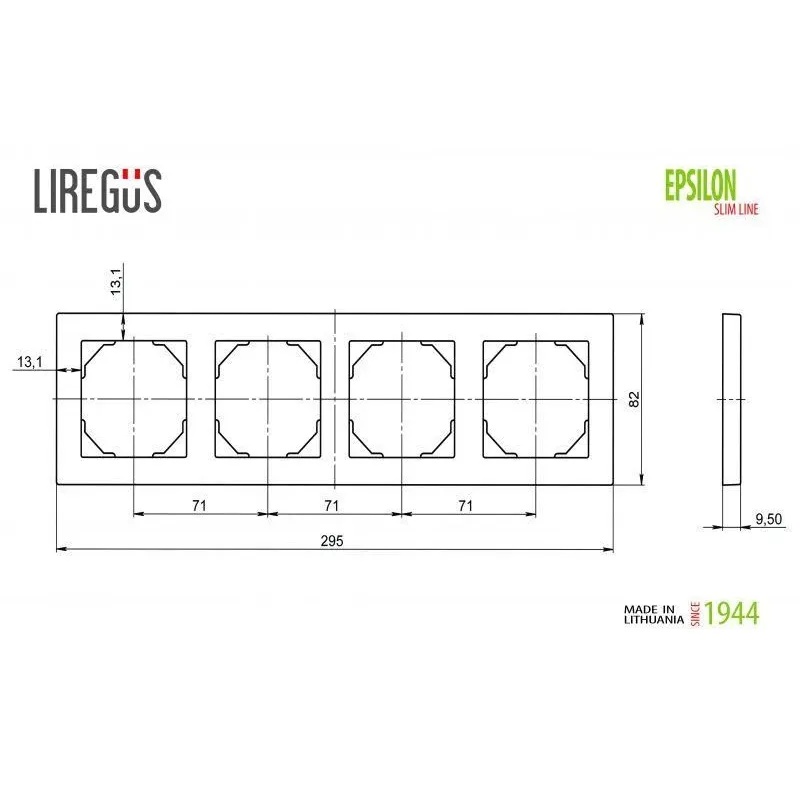Rāmis 4PL Liregus Epsilon, metāliska