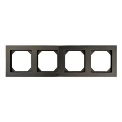 Rāmītis epsilon slim 14-145-04 melns