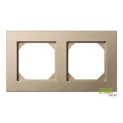 Dvivietis rėmelis Liregus Epsilon, šampano sp.