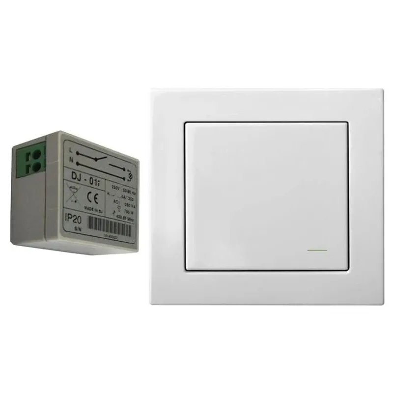 Slēdzis Liregus Epsilon Wireless Switch RJ-314 White